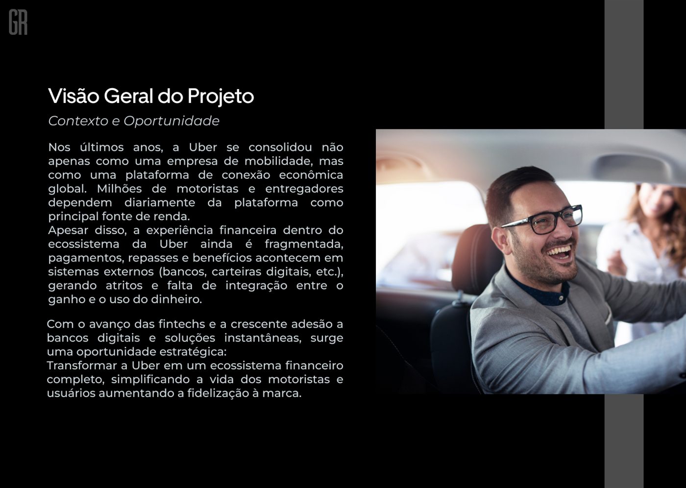 Uber Bank — detalhes da proposta